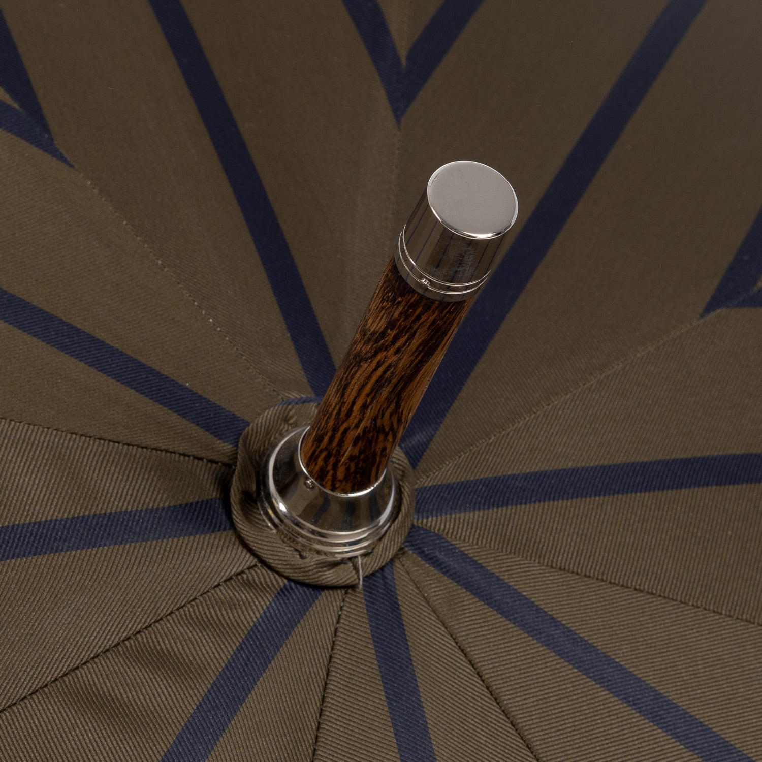 Francesco Maglia x MJ: Stick Umbrella "Lord" with Solid Wood Frame and Gorse Wood Handle - purely handmade